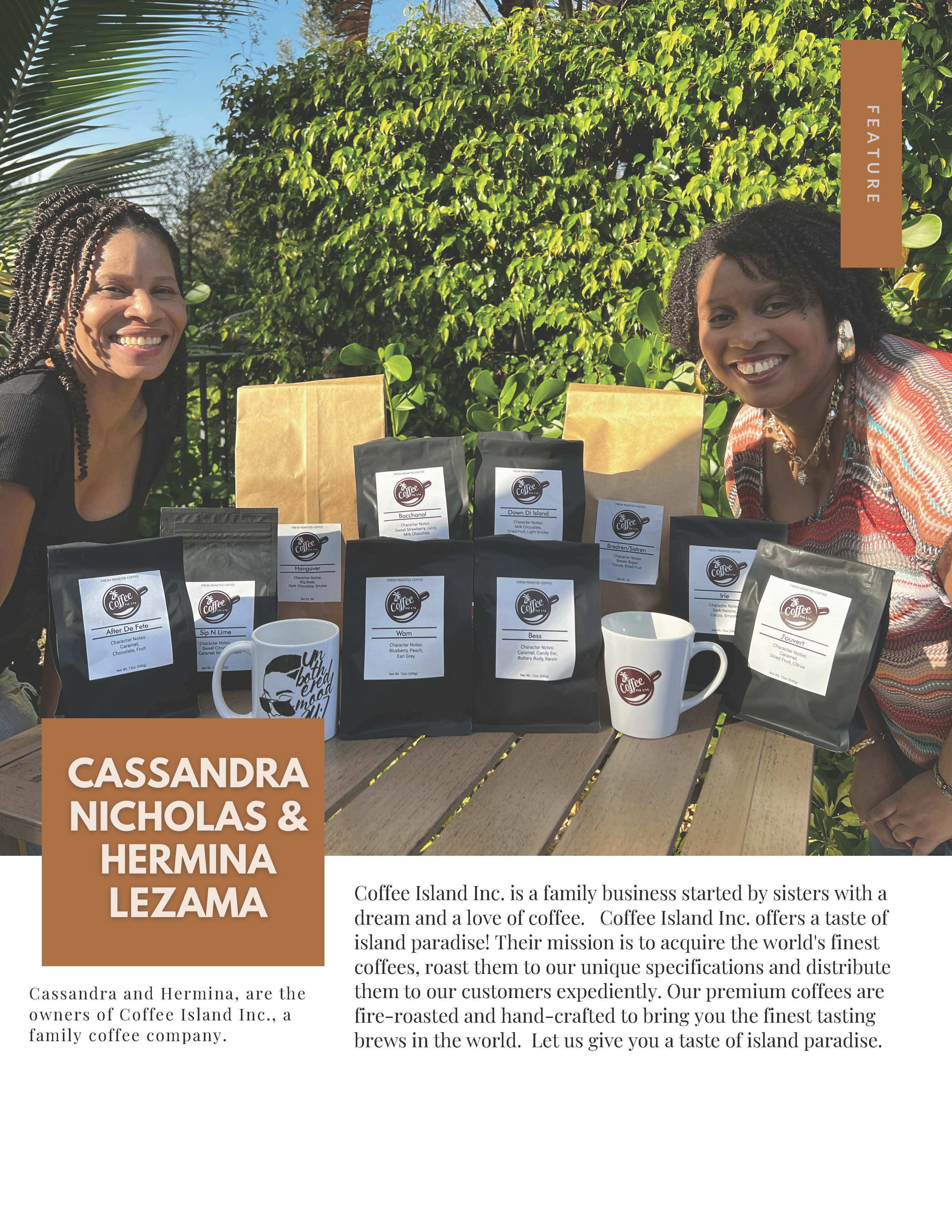 Coffee Island Inc featured in Love of Food Magazine